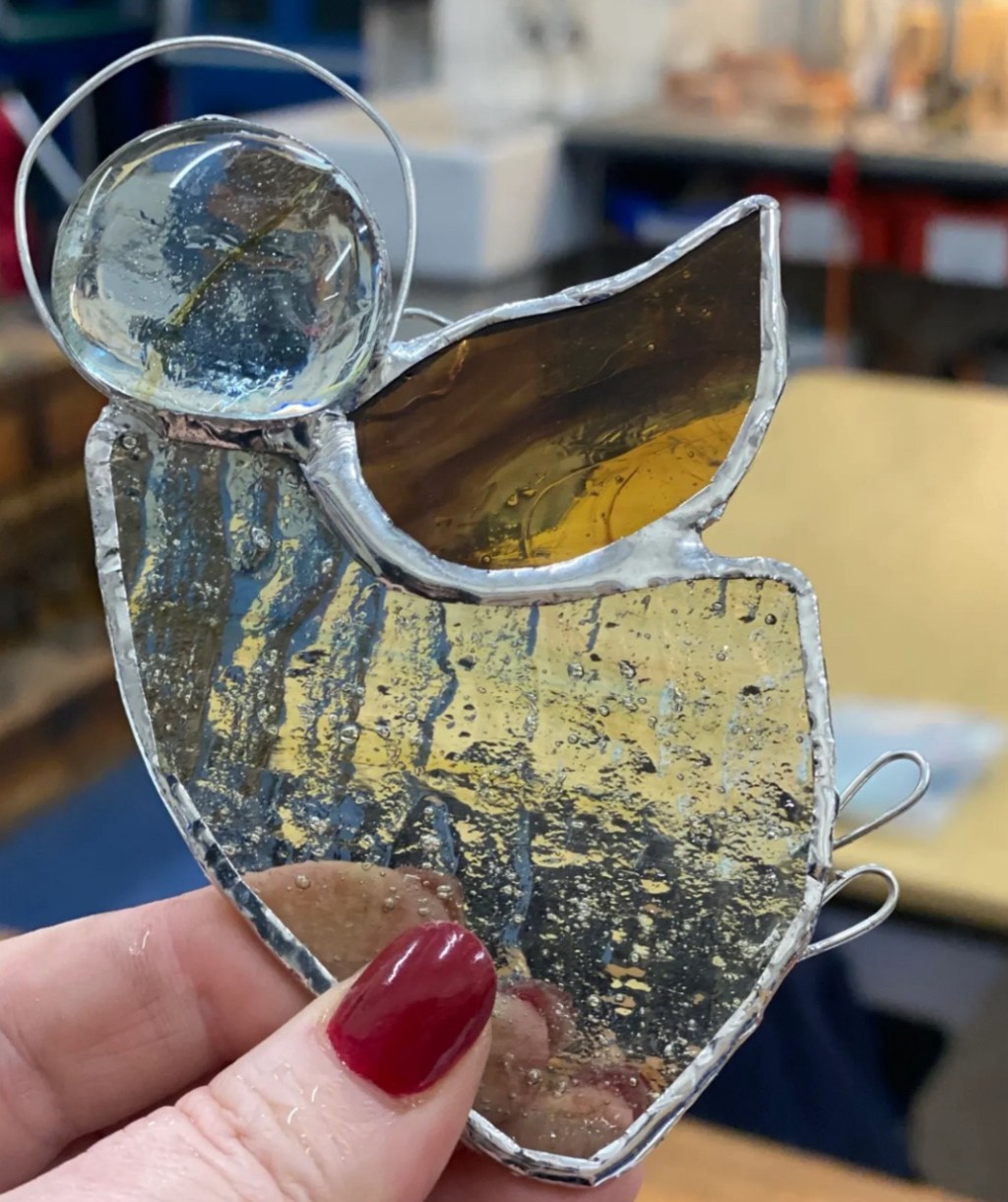 Handmade Stained Glass&nbsp;“Angel”