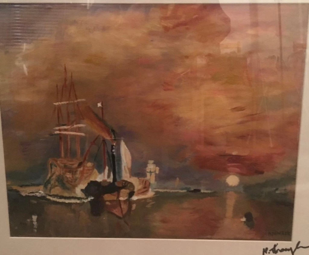 After Turner – Sunset Harbour&nbsp;(Copy)