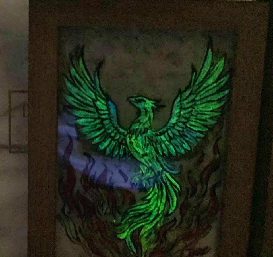 The Phoenix – Handmade Glass Rebirth