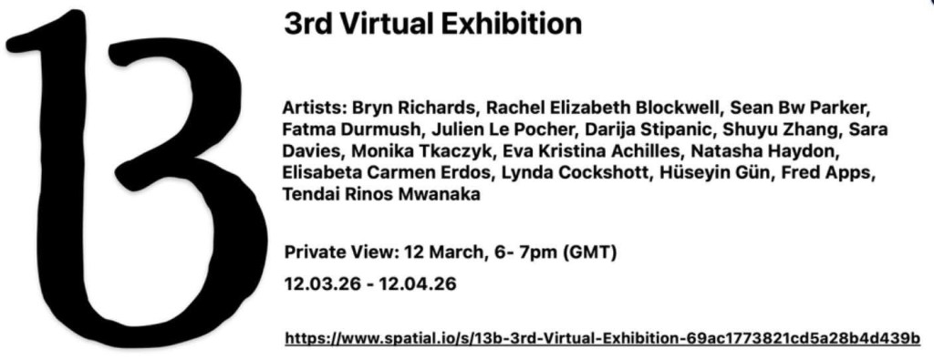 13b Virtual Gallery – Online Exhibition