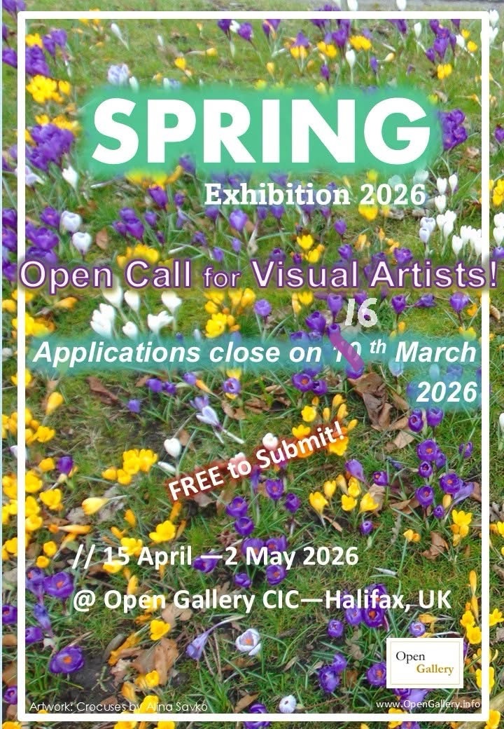 Exhibition Announcement – Spring Open Call, Open Gallery&nbsp;CIC