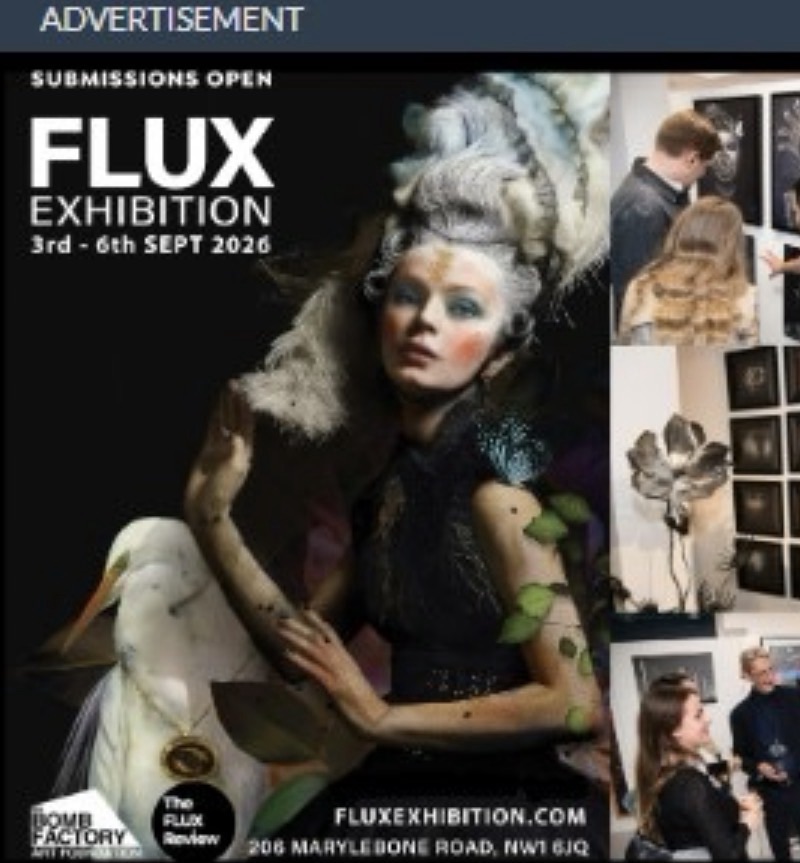 Selected for FLUX Exhibition 2026, Marylebone,&nbsp;London.